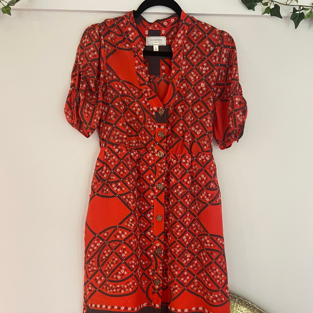 MOULINETTE SOEURS RED DRESS